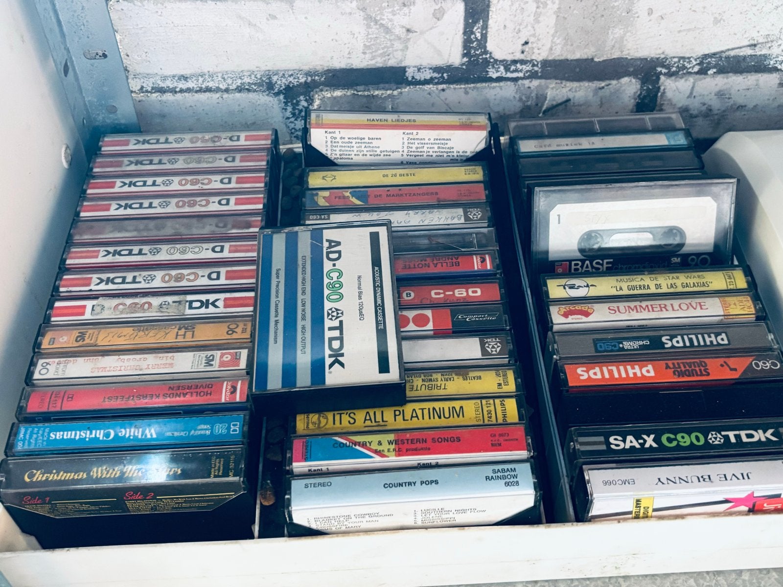 Grote collectie diverse muziekcassettes (ca. 50 stuks), Cd's en Dvd's, Gebruikt, Ophalen of Verzenden, Origineel, Pop