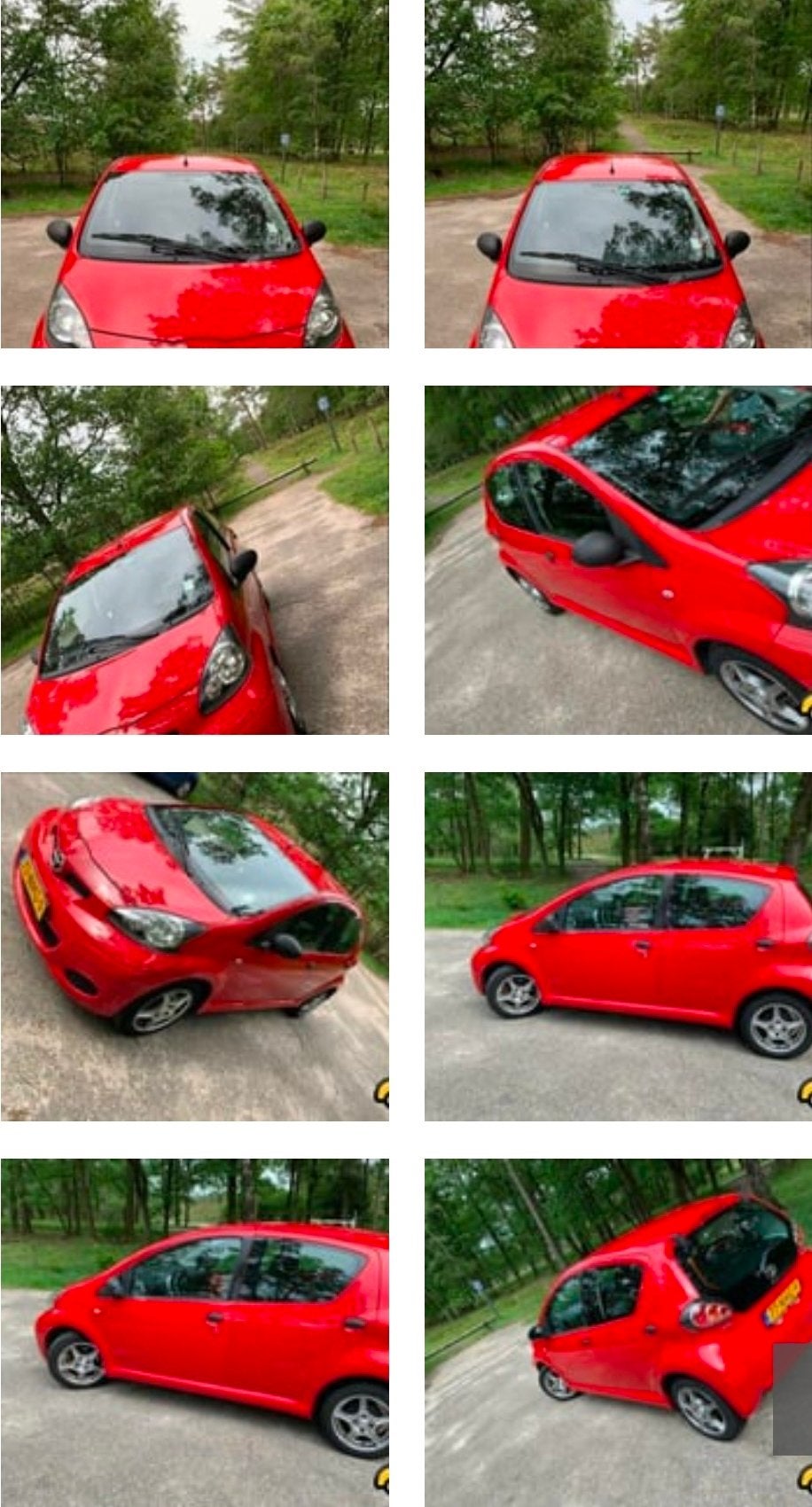 Toyota Aygo 1.0 12V Vvt-i 5DRS 2010 Rood, Auto's, Toyota, Voorwielaandrijving, Android Auto, 4 stoelen, 68 pk