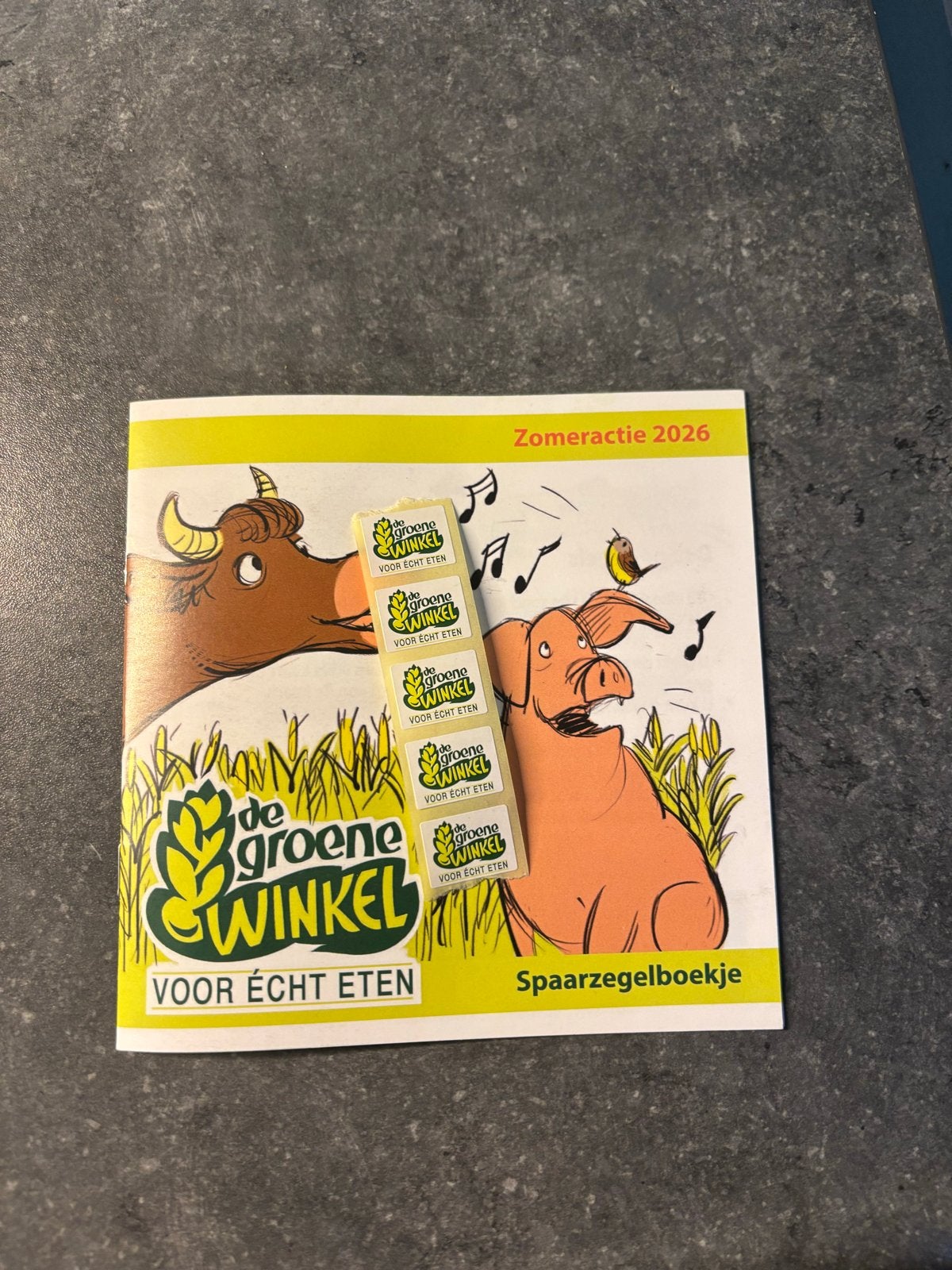 Gratis spaarzegels De Groene Winkel (incl. spaarboekje), Ophalen of Verzenden, Winkel, Super of Benzinepomp, Zegels, Bonnen of Punten