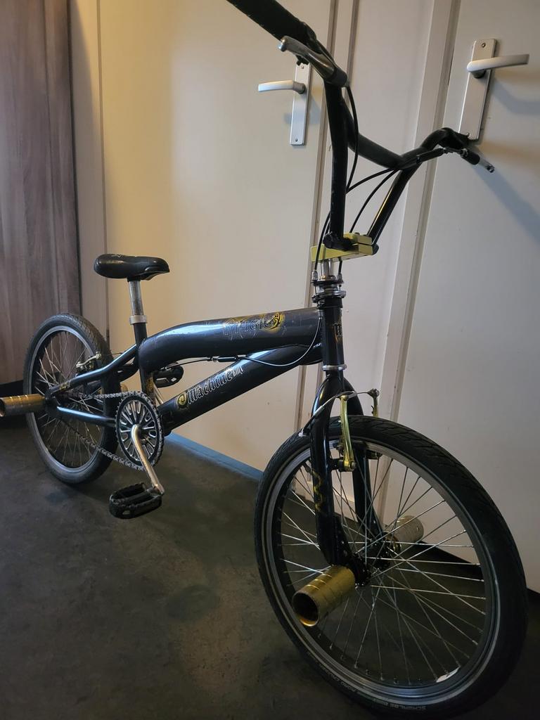Bmx crossfiets stuntfiets, Fietsen en Brommers, Ophalen, Staal, Velgrem, 20 tot 24 inch
