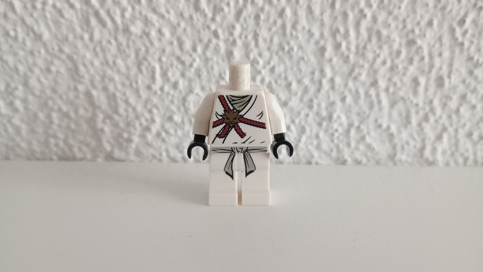 Lego Ninjago pilot golden weapons Zane poppetje., Lego, Ophalen of Verzenden, Zo goed als nieuw, Minifiguur
