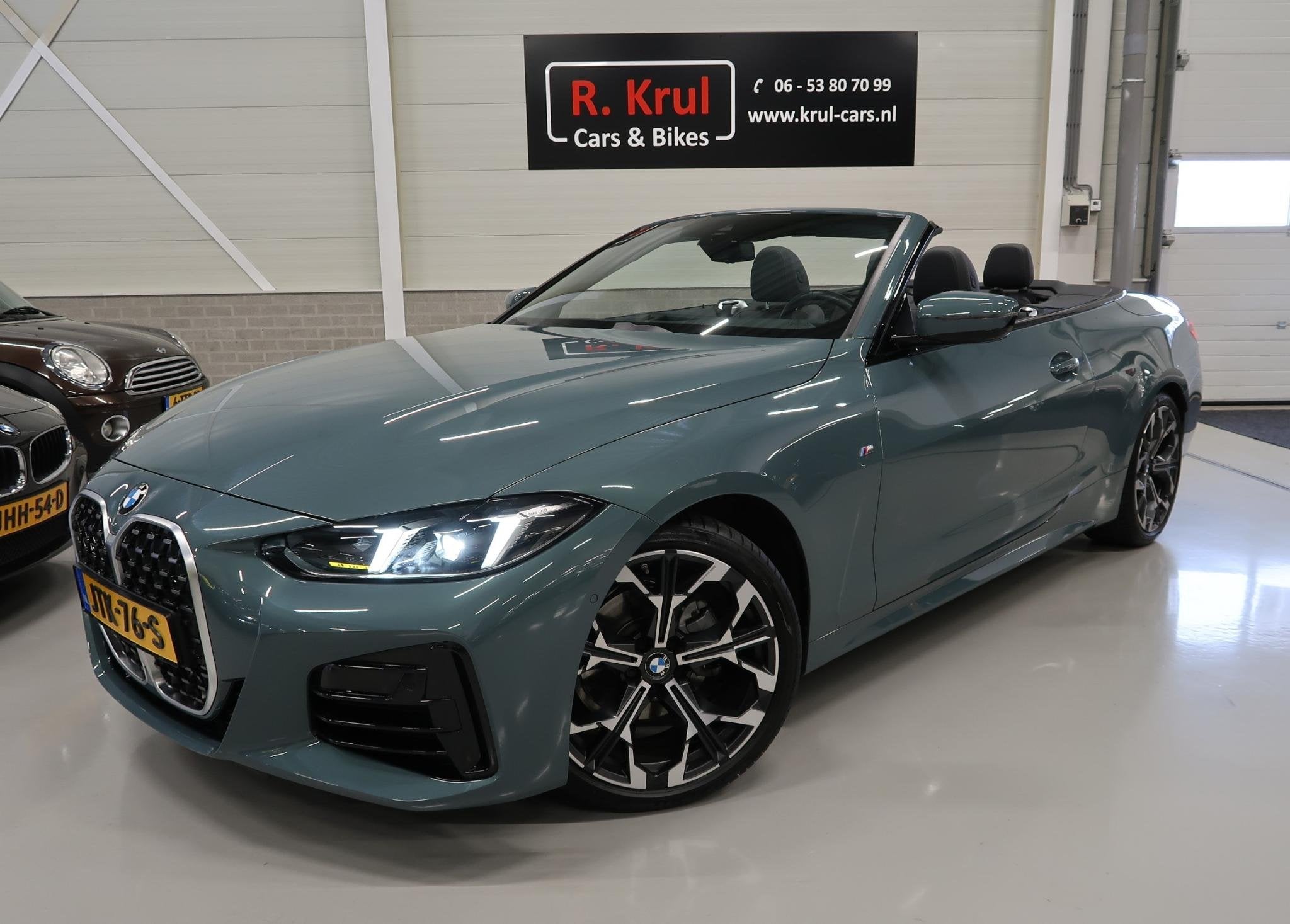 BMW 4-serie Cabrio 420i High Executive M-Sport Sportstoelen, Gebruikt, Euro 6, Cabriolet, 4 stoelen