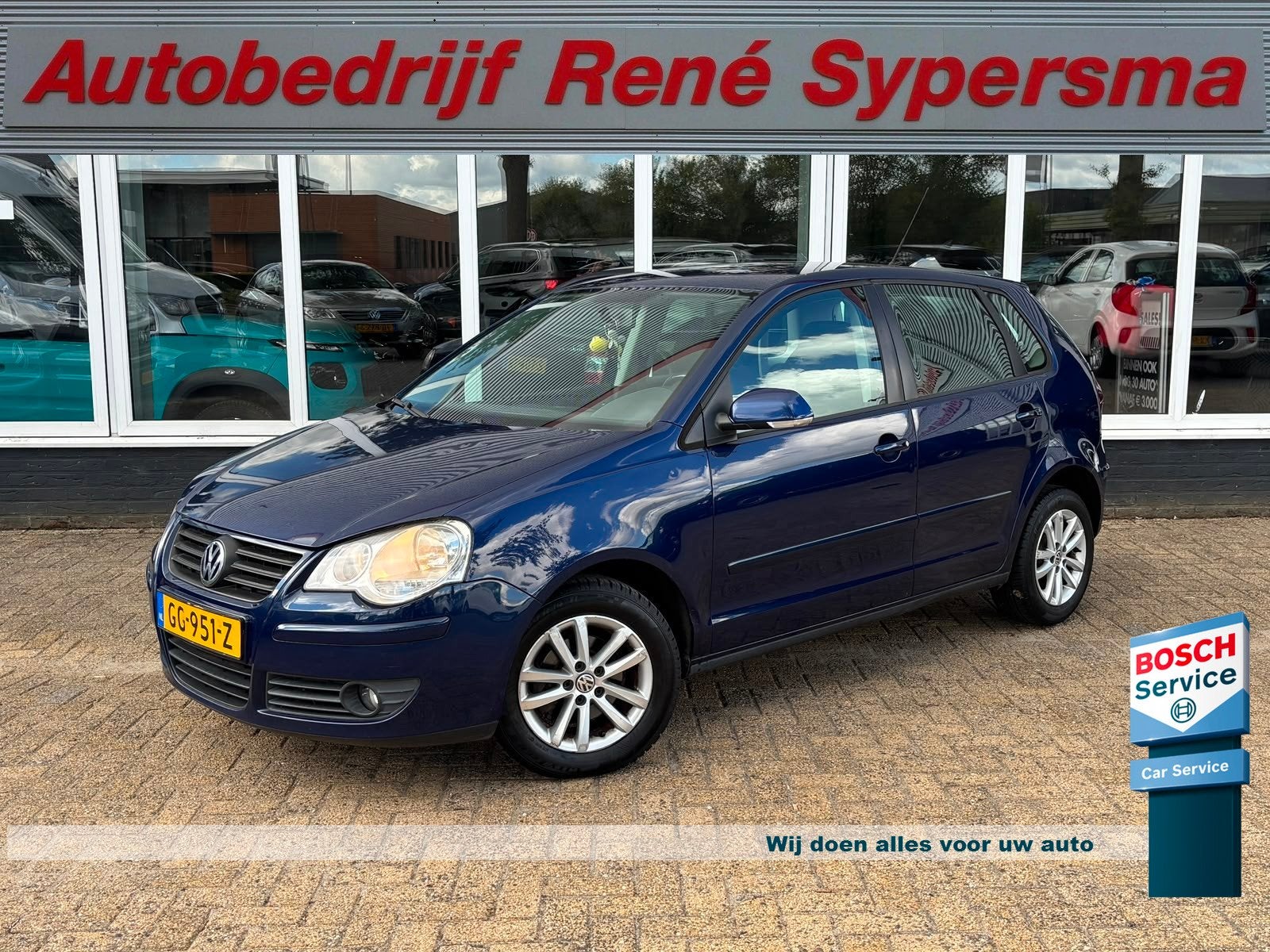 Volkswagen Polo 1.4-16V Trendline | Airco | Elektrische Rame, Voorwielaandrijving, Dealer onderhouden, Stof, 4 cilinders