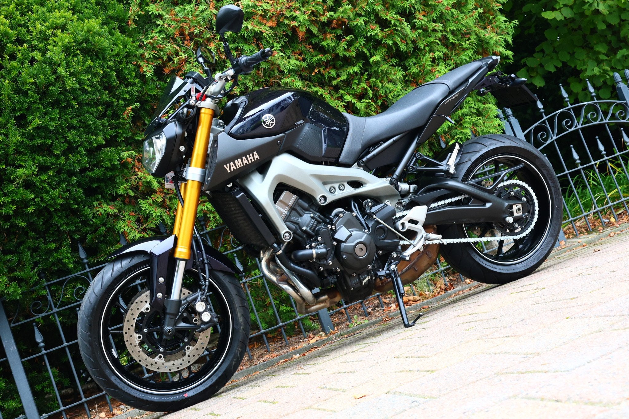 Yamaha MT09 | MT-09 | MT 09 BLACK EDITION (bj 2014), Meer dan 35 kW, 847 cc, Handgeschakeld, Naked bike