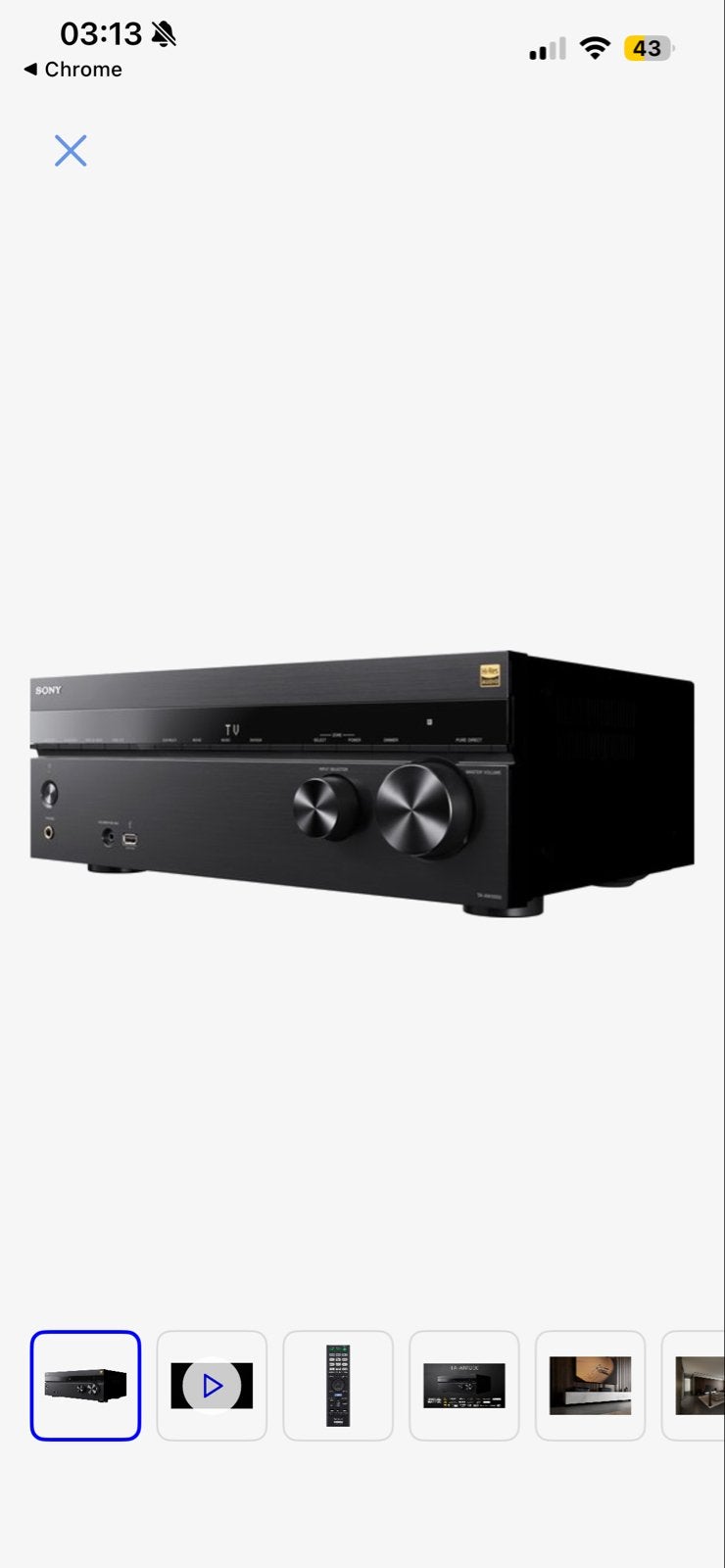 Gezocht Sony STR-DN1080, Ophalen, Overige systemen, Zo goed als nieuw, Sony