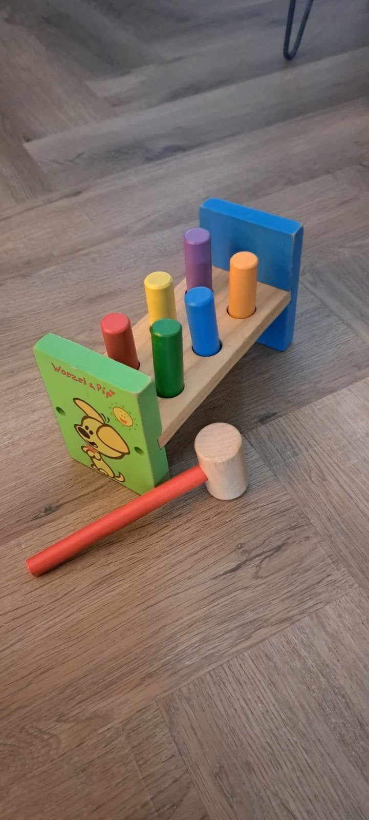 Woezel en Pip houten hamertje tik, Ophalen of Verzenden