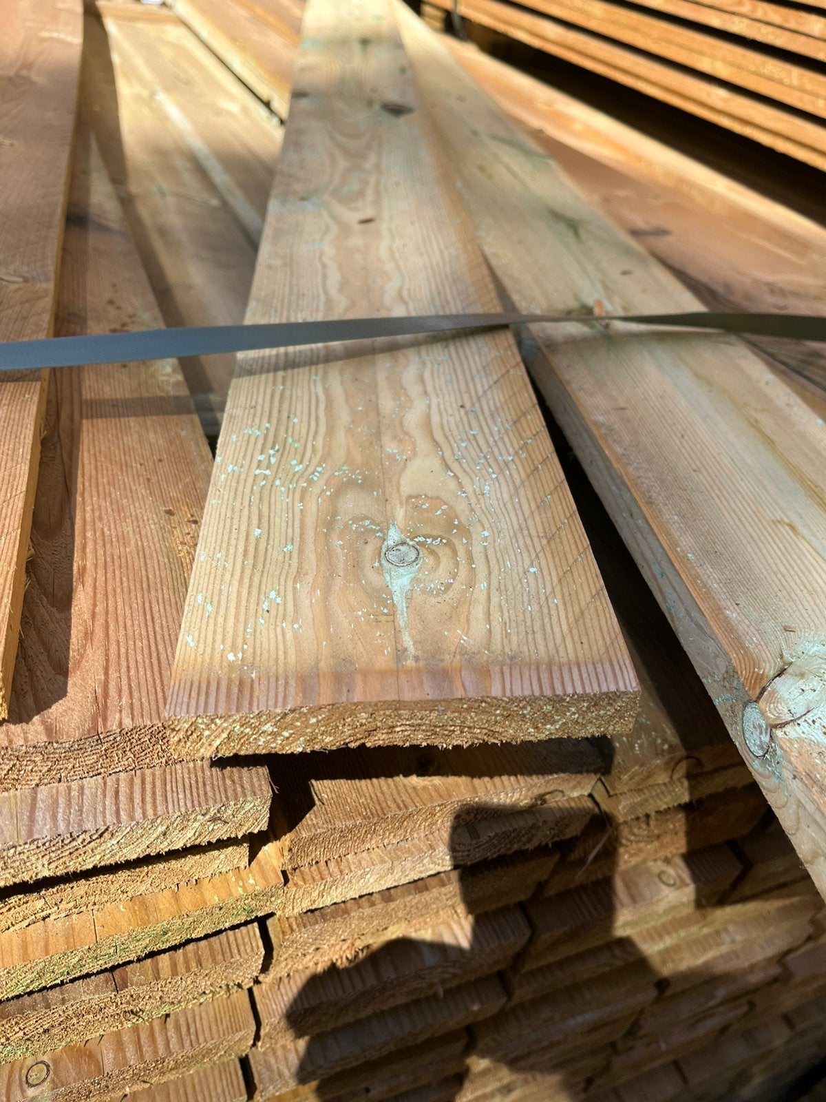 Tuinplanken groen geïmpregneerd, Ophalen, Nieuw, 180 tot 250 cm, Planken