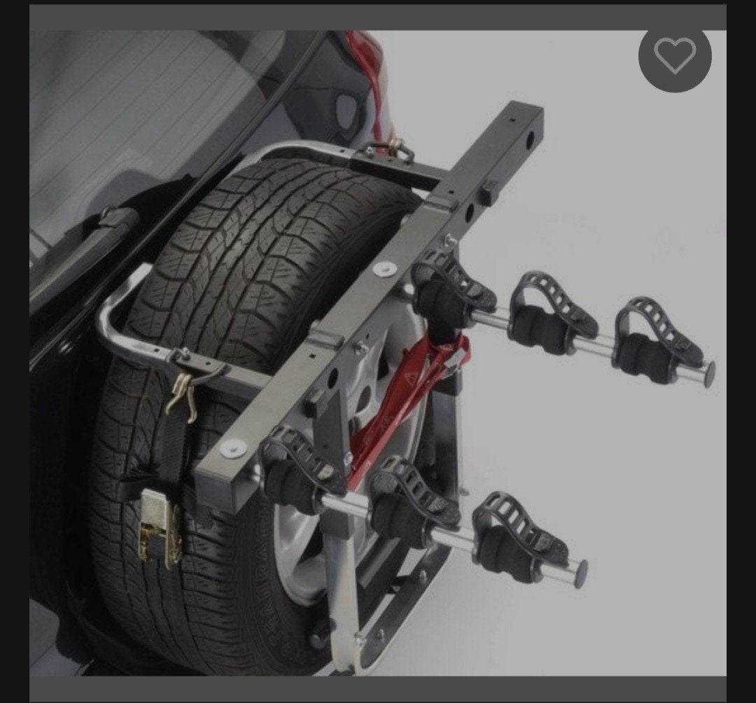 fietsendrager voor 4x4 auto, Auto diversen, Fietsendragers, Ophalen, Zo goed als nieuw, Achterklepdrager