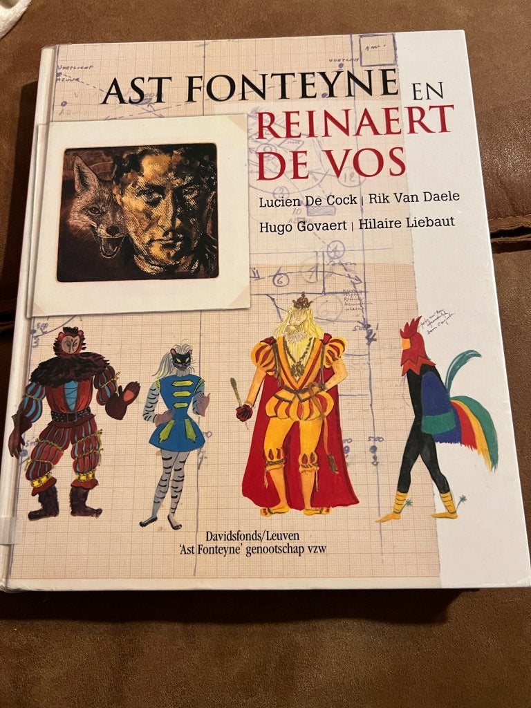 Ast Fonteyne en Reinaert De Vos, Ophalen of Verzenden, Gelezen, Lucien De Cock, België