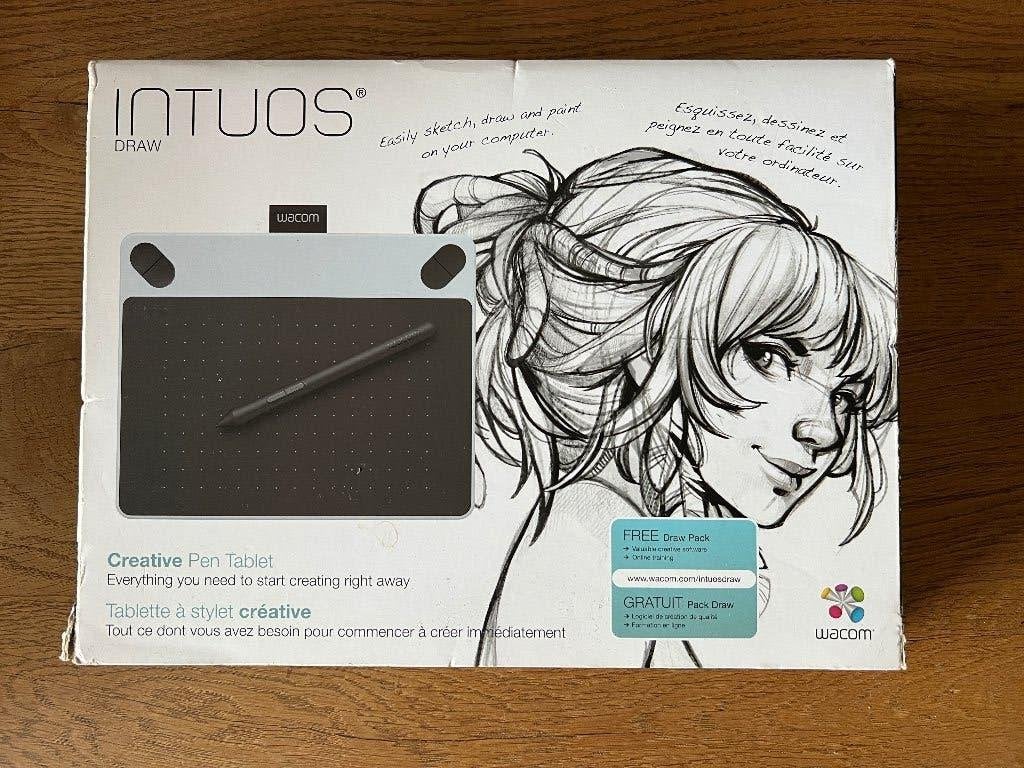 Wacom Teken tablet, Ophalen of Verzenden, Zo goed als nieuw, Wacom Intuos
