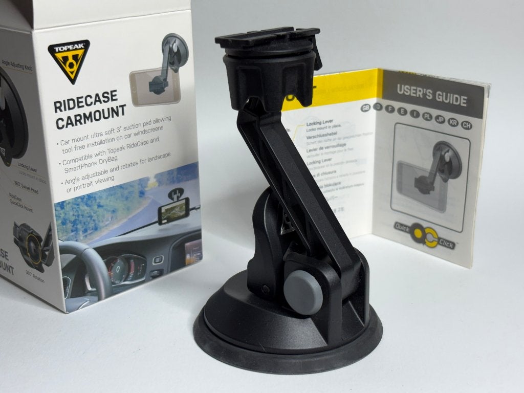 Topeak TC1024 mobile phone holder Ridecase Carmount, Ophalen of Verzenden, Nieuw, Auto