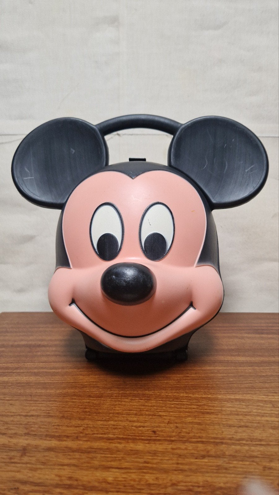 vintage Mickey Mouse trommel/lunchbox/tas, Verzamelen, Ophalen, Mickey Mouse