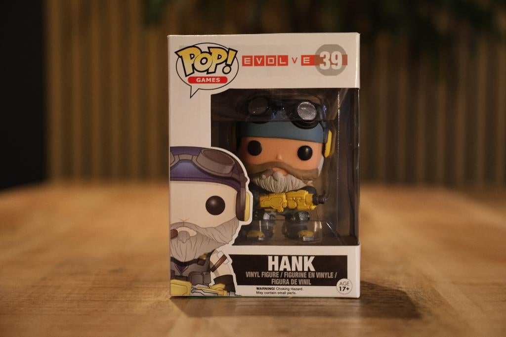 Funko Pop! Games: Evolve - Hank #39, Verzamelen, Poppetjes en Figuurtjes, Ophalen of Verzenden, Nieuw