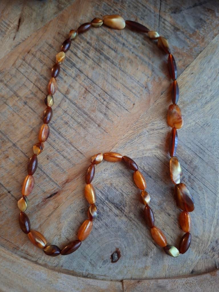 Leuke ketting te koop, Ophalen of Verzenden, Zo goed als nieuw, Overige materialen