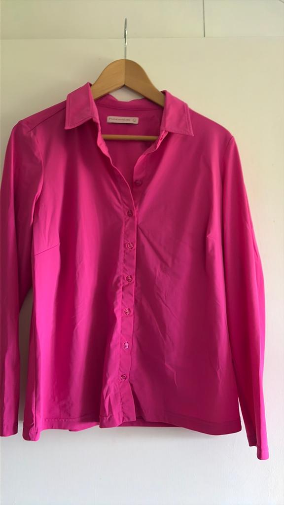Studio Anneloes blouse maat L kleur fucsia., Ophalen of Verzenden, Zo goed als nieuw, Maat 38/40 (M), Roze