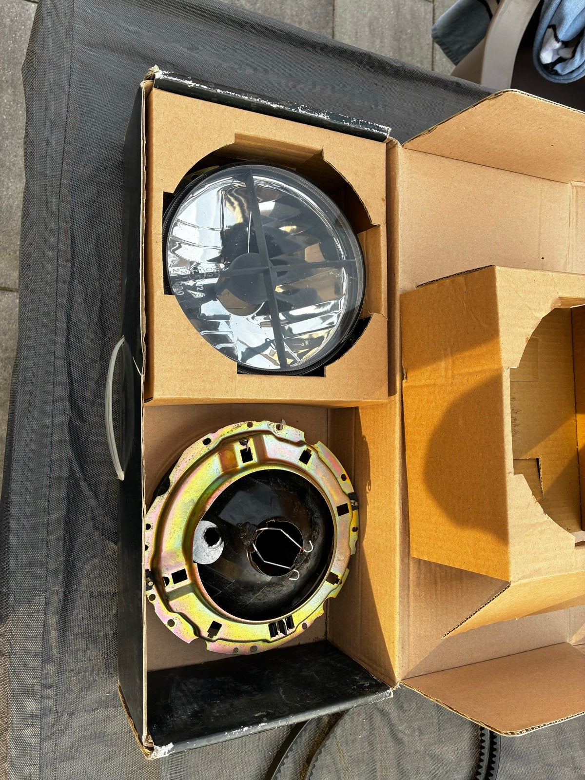 Golf mk1 kruiskoplampen zgan, Ophalen of Verzenden, Gebruikt, Volkswagen