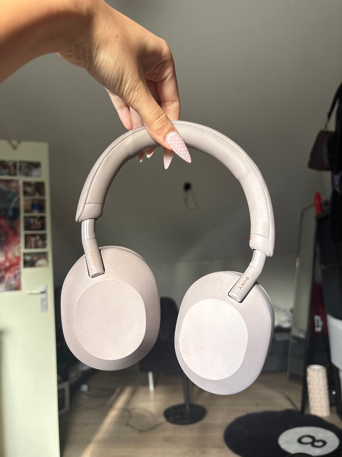 Sony WH-1000XM5 Draadloze Noise-Cancelling Koptelefoon Roze