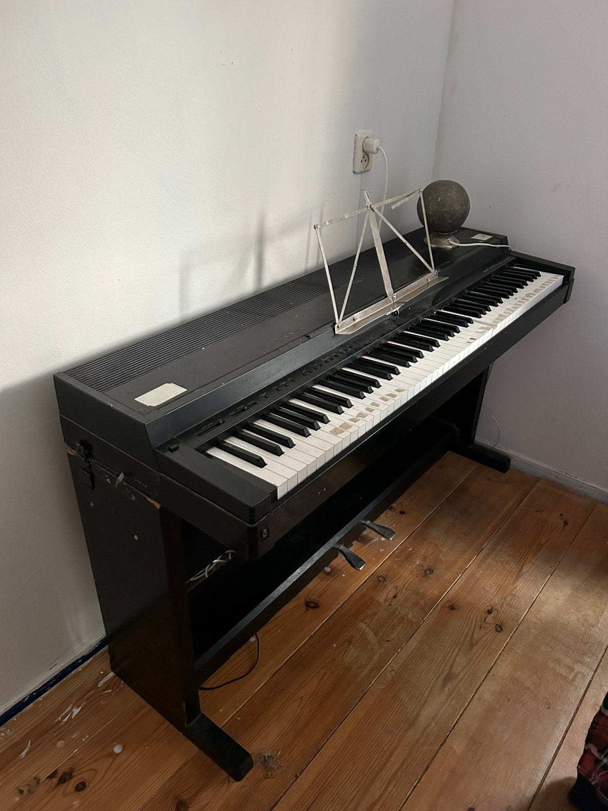 Elektronische piano yamaha, Ophalen, Gebruikt, Zwart, Piano