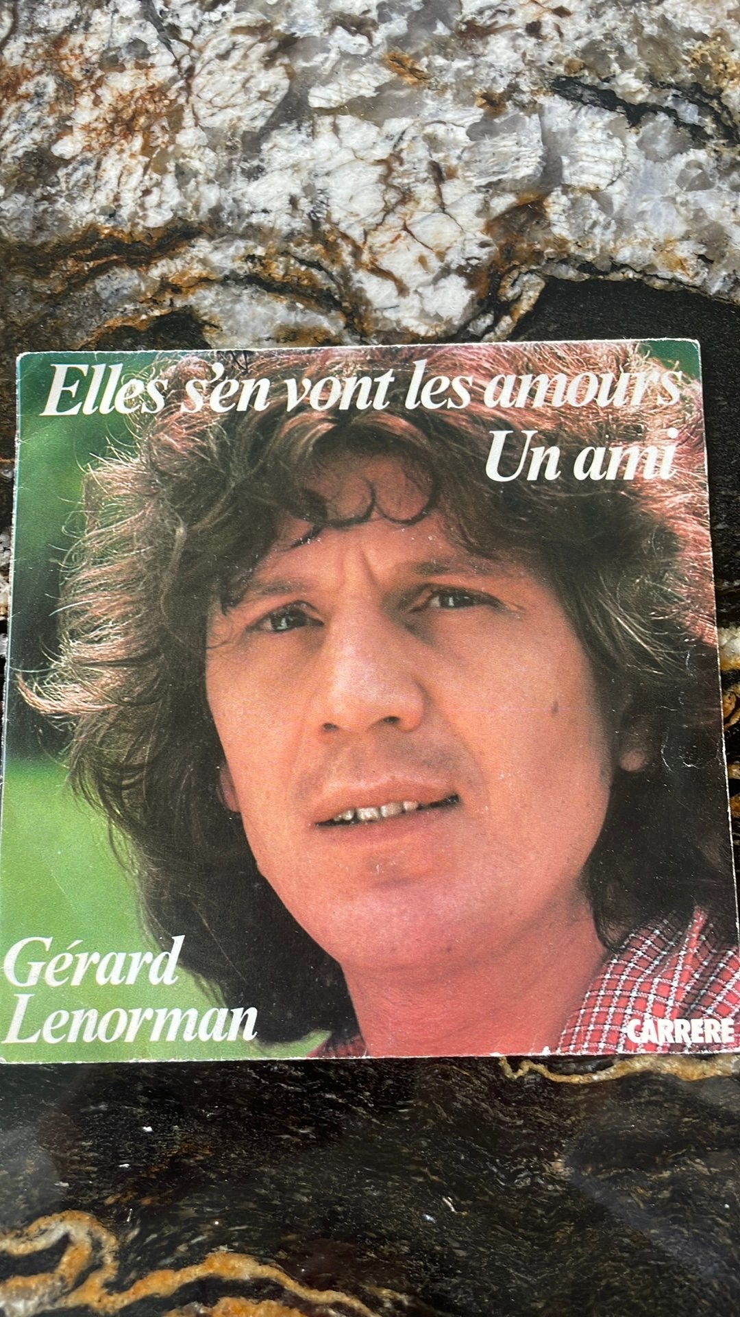 Singel (frans) Gerard Lenorman: Elles s’en vont les amours, Cd's en Dvd's, Ophalen of Verzenden, Gebruikt, Overige formaten