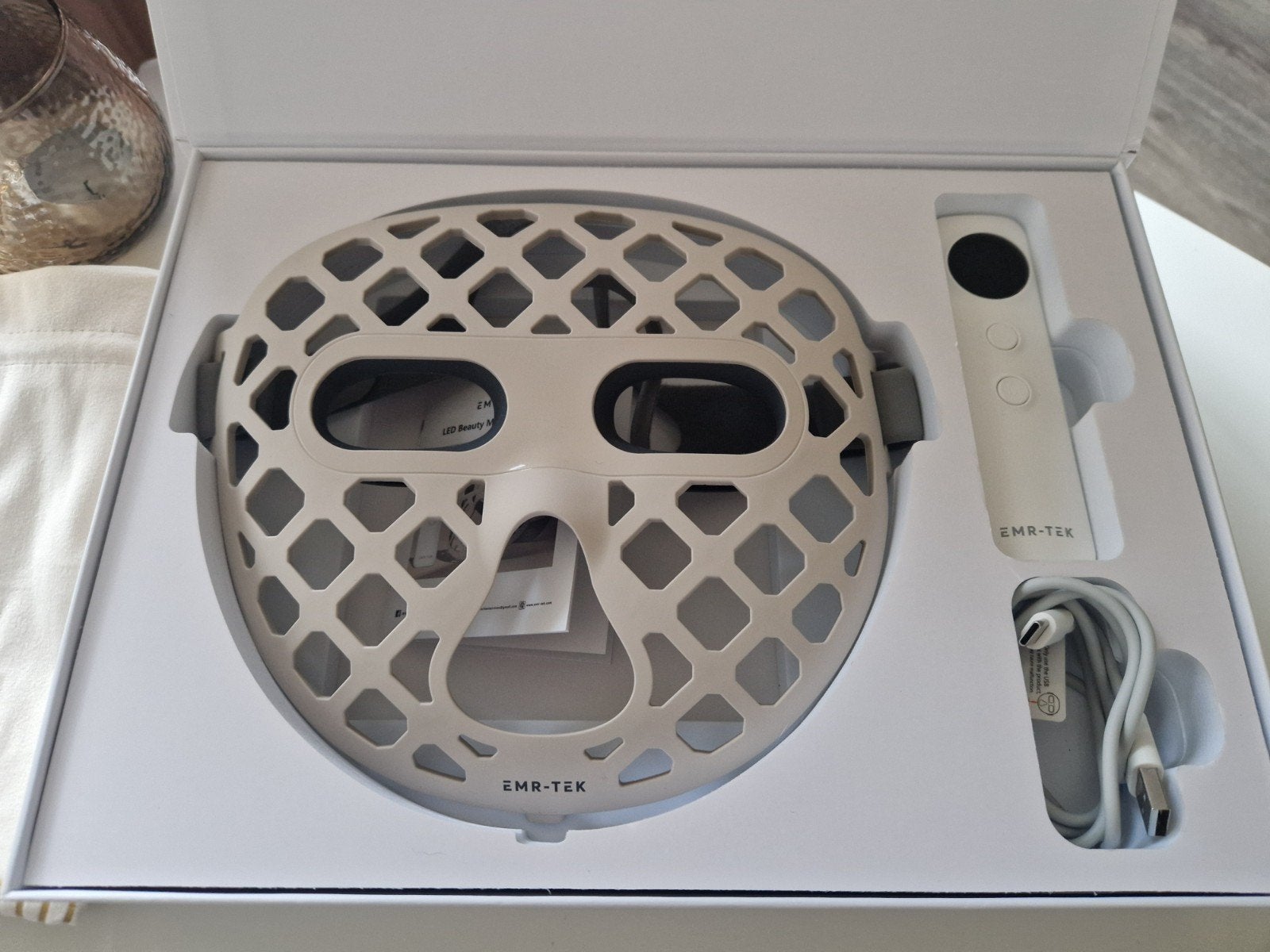 EMR tek ledmasker/ collageen masker, Ophalen of Verzenden