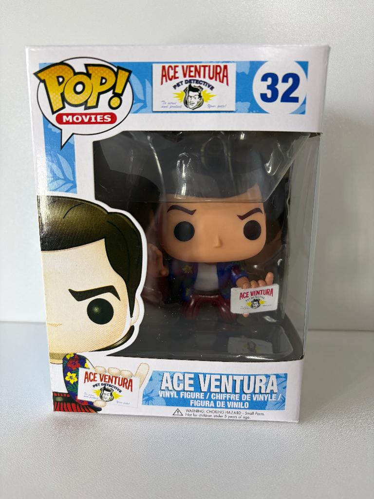 Funko Pop Movies Ace Ventura #32 uit 2013., Ophalen of Verzenden, Nieuw