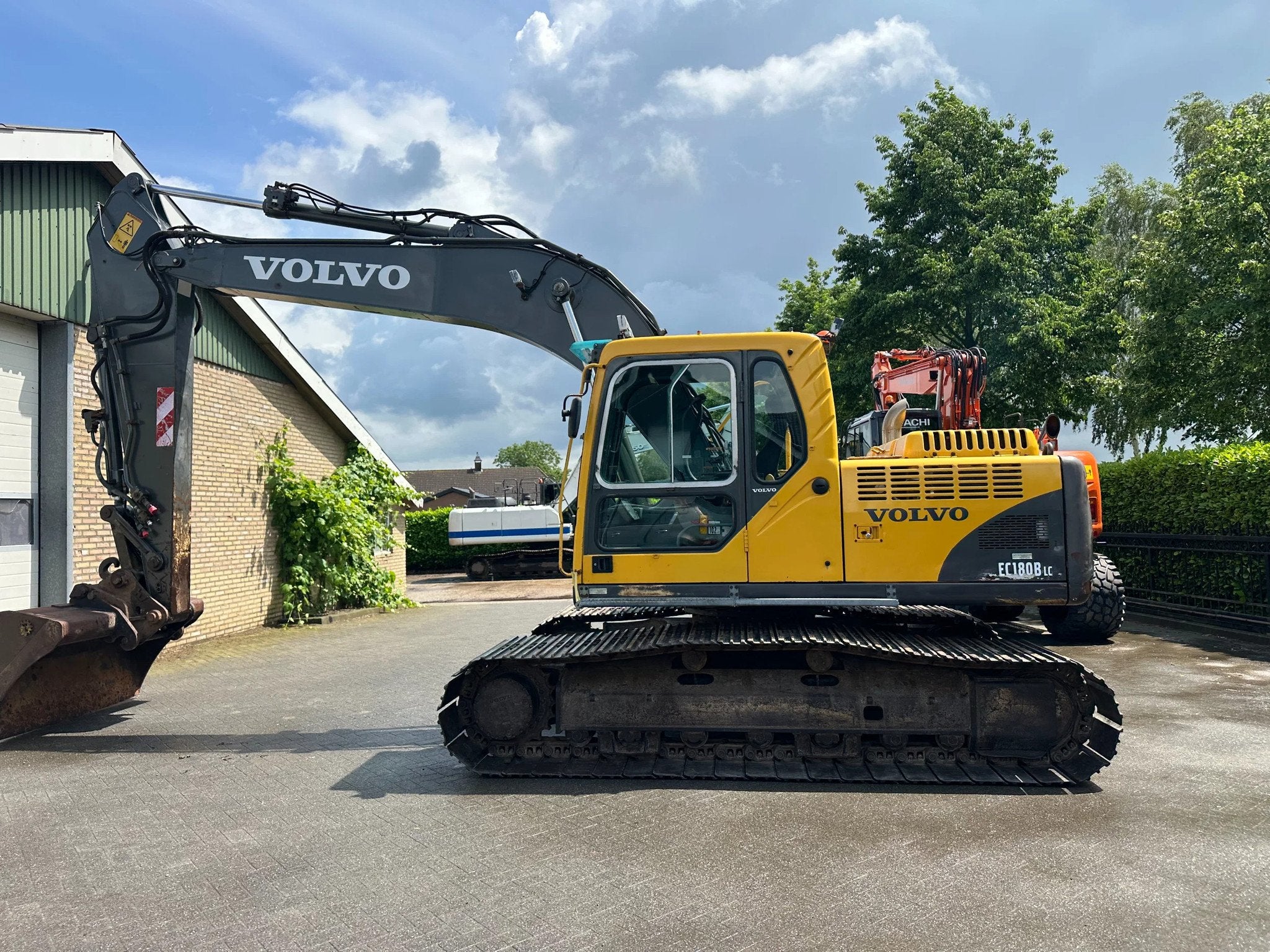 Volvo EC180LC (bj 2005), Graafmachine