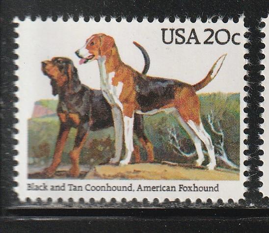 U.S.A 1984 - Honden, Ophalen, Postfris, Noord-Amerika