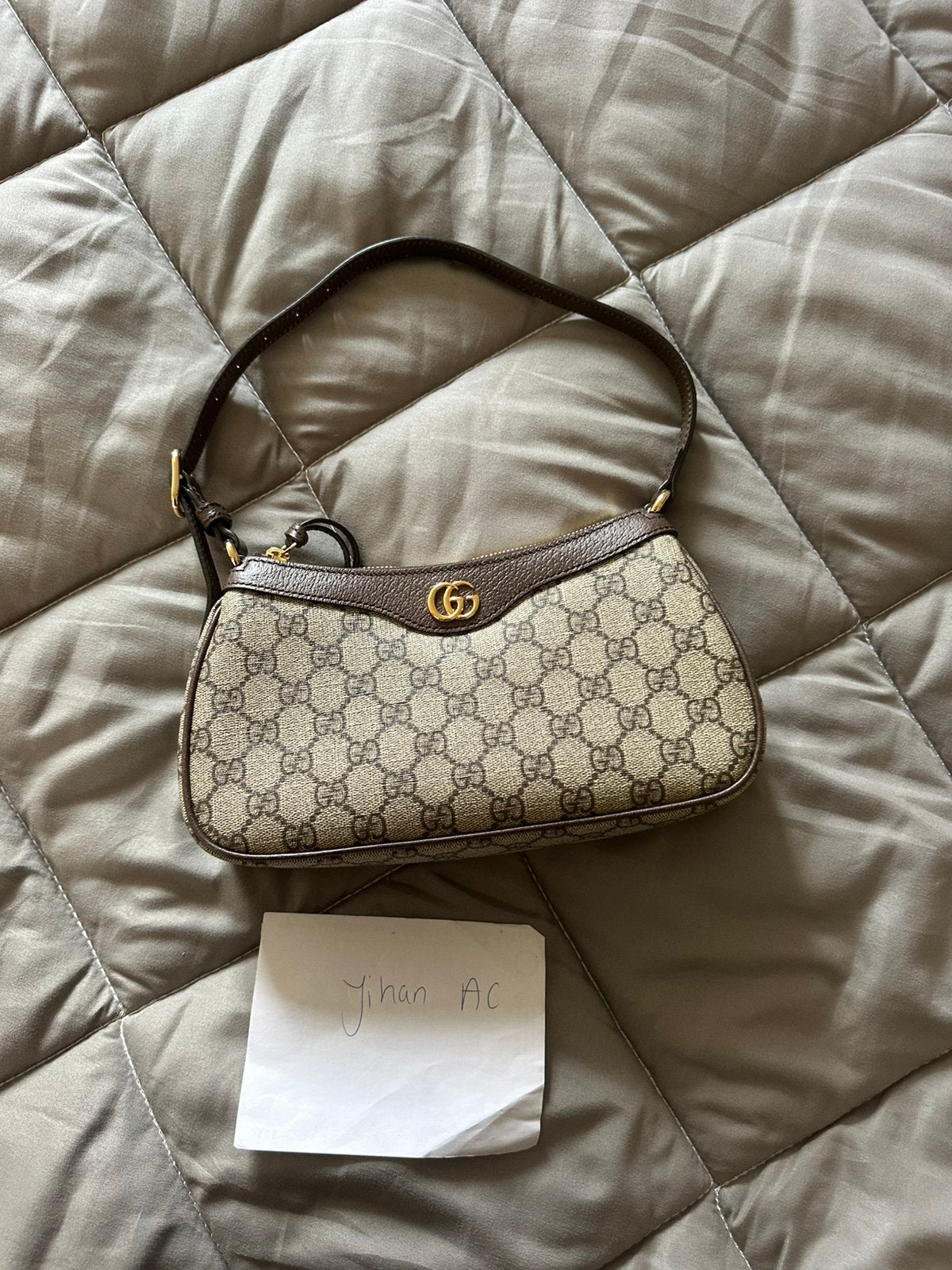 Gucci ophidia tas, Sieraden, Tassen en Uiterlijk, Tassen | Damestassen, Ophalen, Zo goed als nieuw, Zwart, Schoudertasje