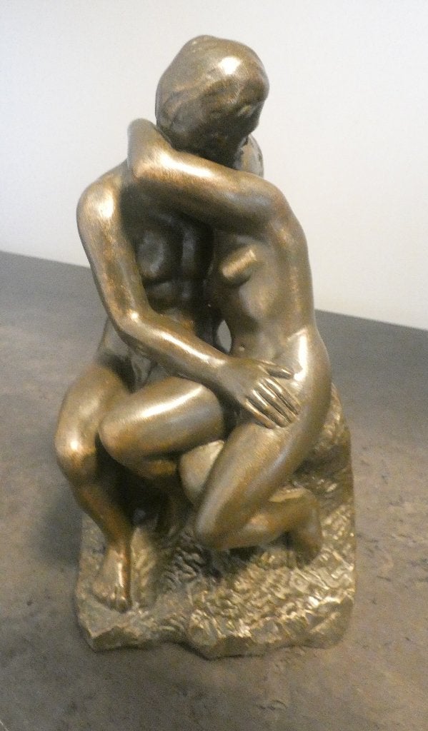 Parastone - beeldje the Kiss - Rodin [2069], Antiek en Kunst, Ophalen of Verzenden