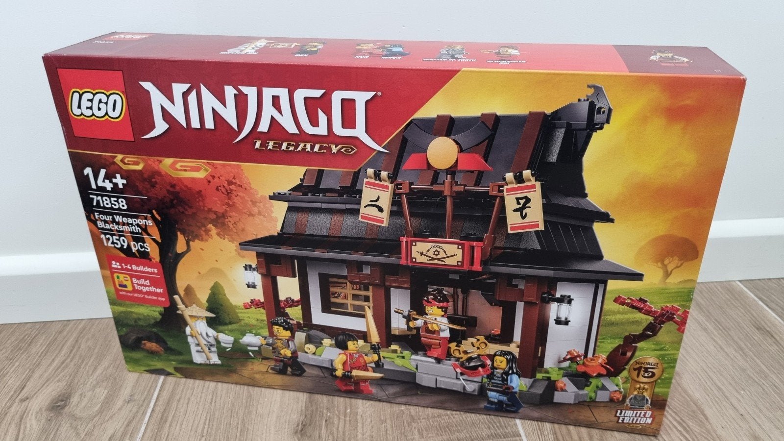 LEGO 71858 - Four Weapons Blacksmith 15th Anniversary, Lego, Nieuw, Ophalen of Verzenden, Ninjago