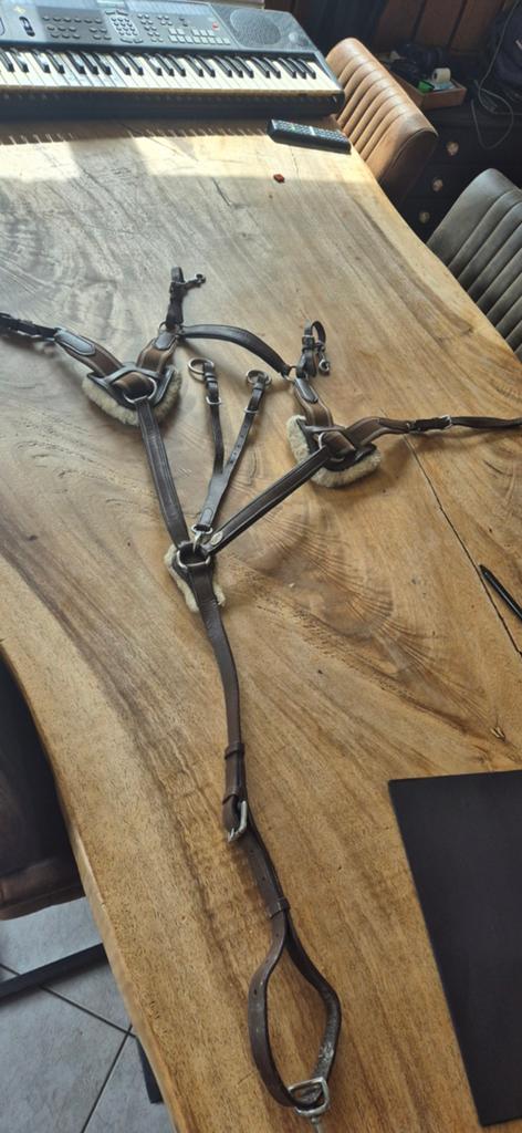 Borsttuig martingaal bruin pony QHP, Dieren en Toebehoren, Ophalen of Verzenden, Overige soorten