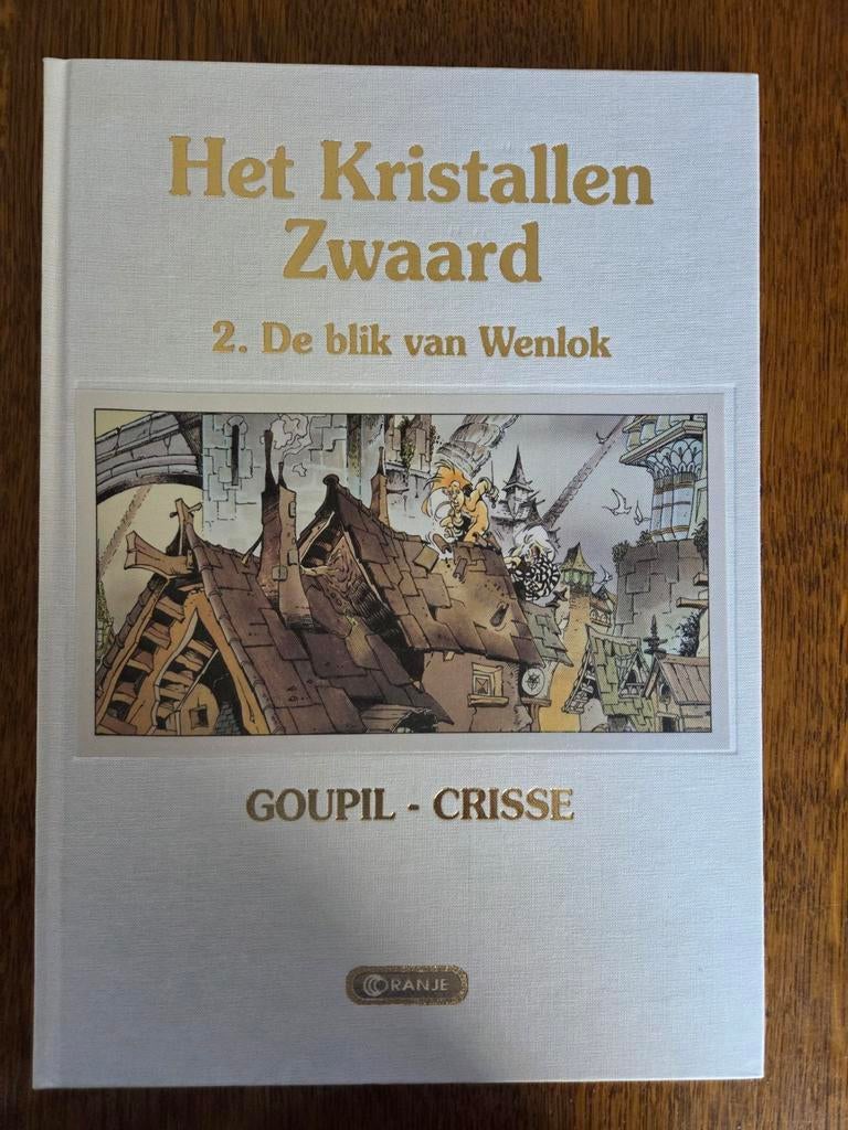 Het Kristallen Zwaard, 2. De blik van Wenlok, luxe, Crisse, Eén stripboek, Ophalen of Verzenden, Zo goed als nieuw, Crisse