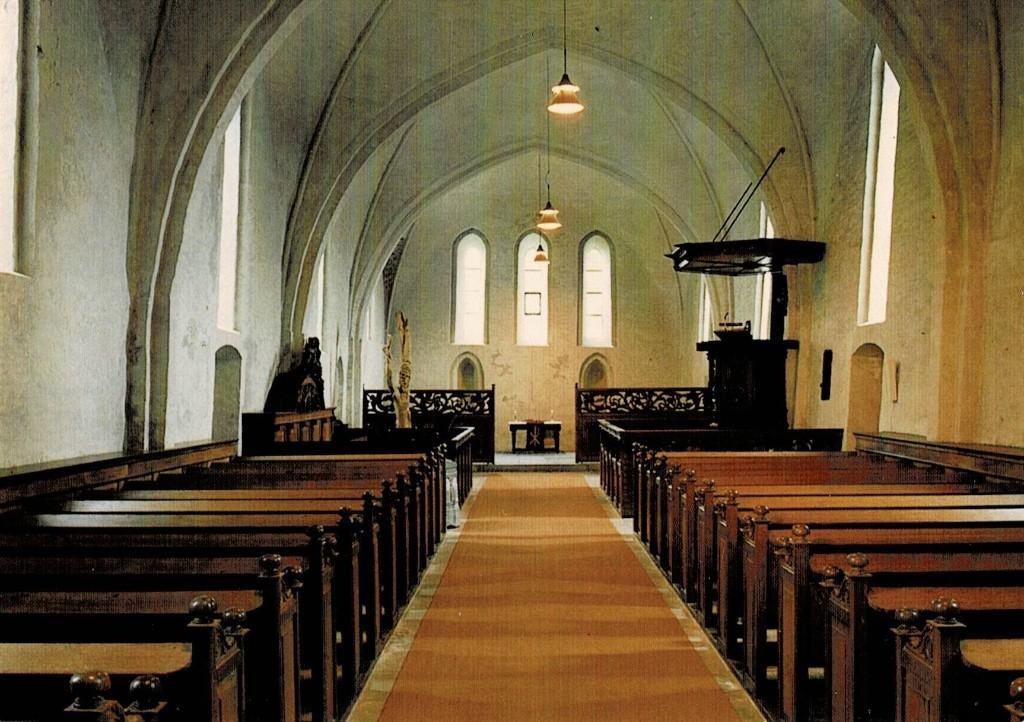 Eenrum, interieur Herv. Kerk, Verzenden, Ongelopen, Groningen