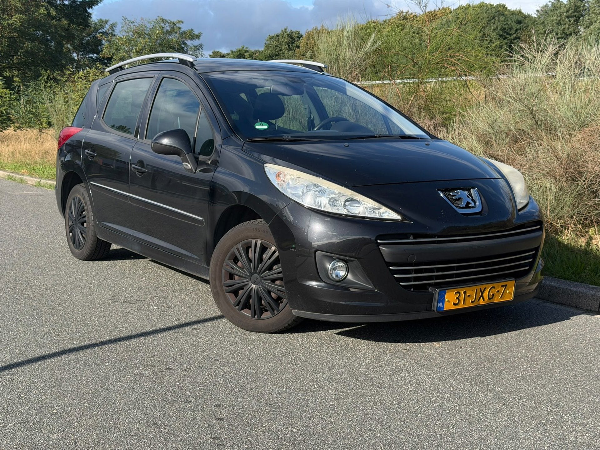 Peugeot 207 SW 1.4 VTi XS PANO APK AIRCO ELECT RAMEN DIGITAL, Voorwielaandrijving, Zwart, Origineel Nederlands, Handgeschakeld