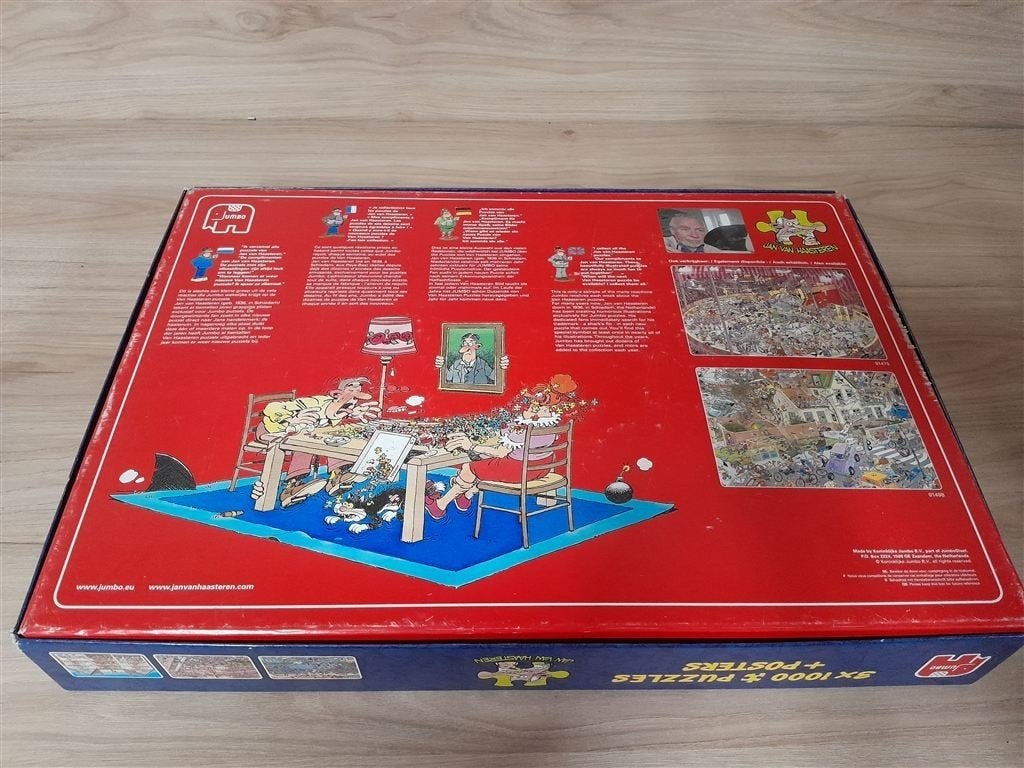 Jan van Haasteren - boxing match - shop till you drop - shap, Verzenden, 500 t/m 1500 stukjes, Zo goed als nieuw