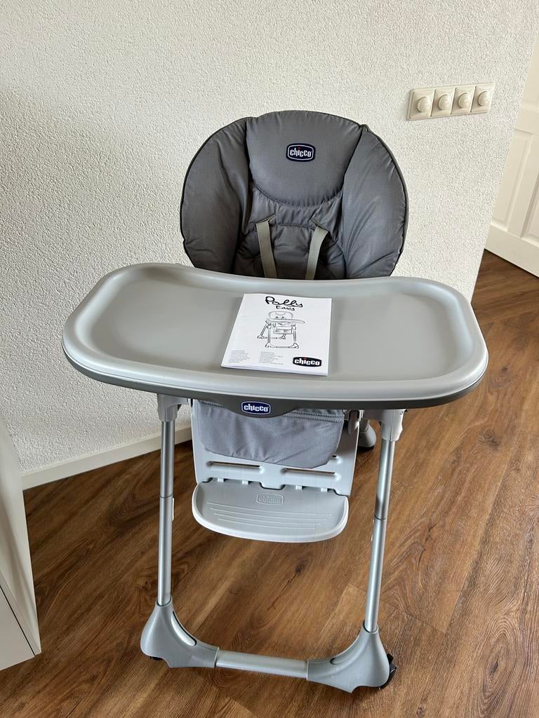 Chicco meegroei kinderstoel, Kinderen en Baby's, Kinderstoelen, Ophalen, Zo goed als nieuw, Meegroeistoel, Afneembaar eetblad