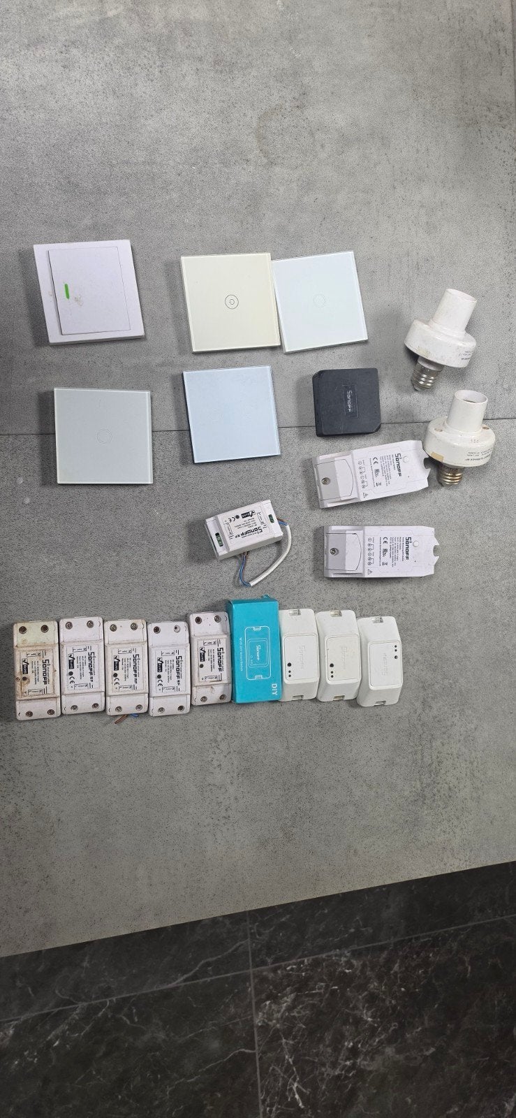Sonoff Schakelmateriaal - Diverse Smart Home Modules, Doe-het-zelf en Verbouw, Elektra en Kabels, Zo goed als nieuw, Ophalen of Verzenden
