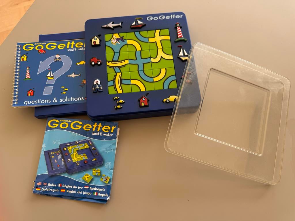 SmartGames Go Getter Land & Water Puzzelspel, Ophalen of Verzenden, Minder dan 500 stukjes, Gebruikt, Overige typen