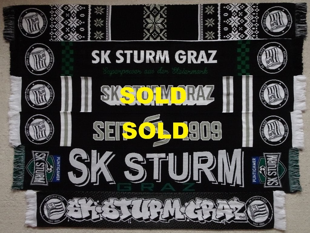 sjaal Sturm Graz, Ophalen of Verzenden, Nieuw, Buitenlandse clubs, Vaantje of Sjaal