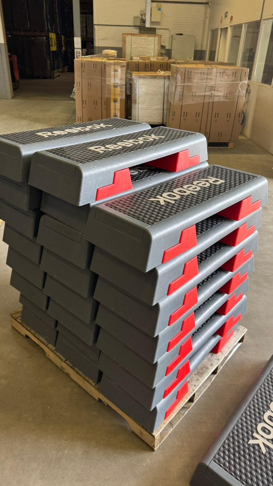 24 Reeboks Steps , 2 Reebok Deck Stepbank, Ophalen, Gebruikt, Overige typen