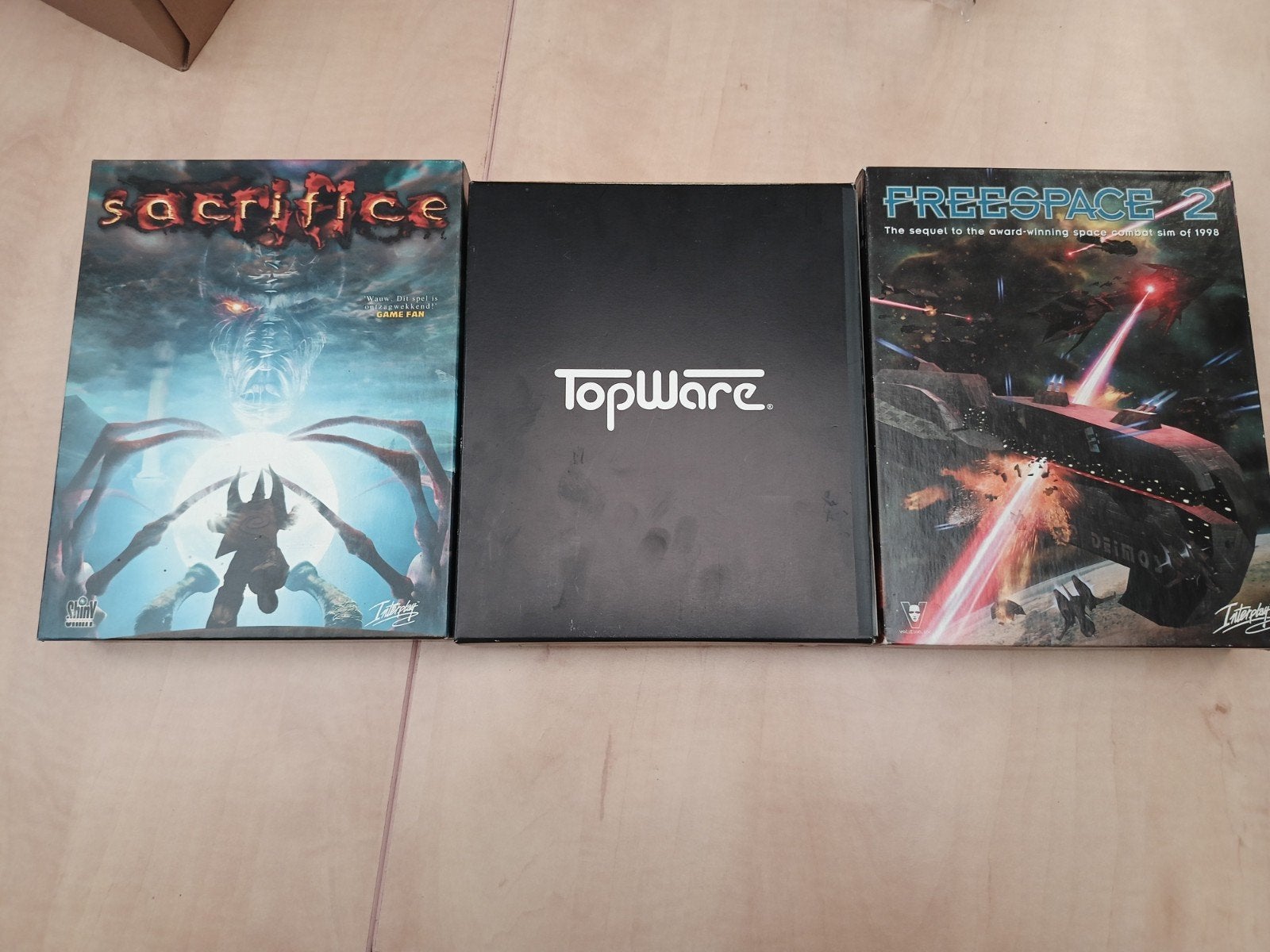 PC Games: StarCraft, Sacrifice, FreeSpace 2 (Vintage), Ophalen of Verzenden
