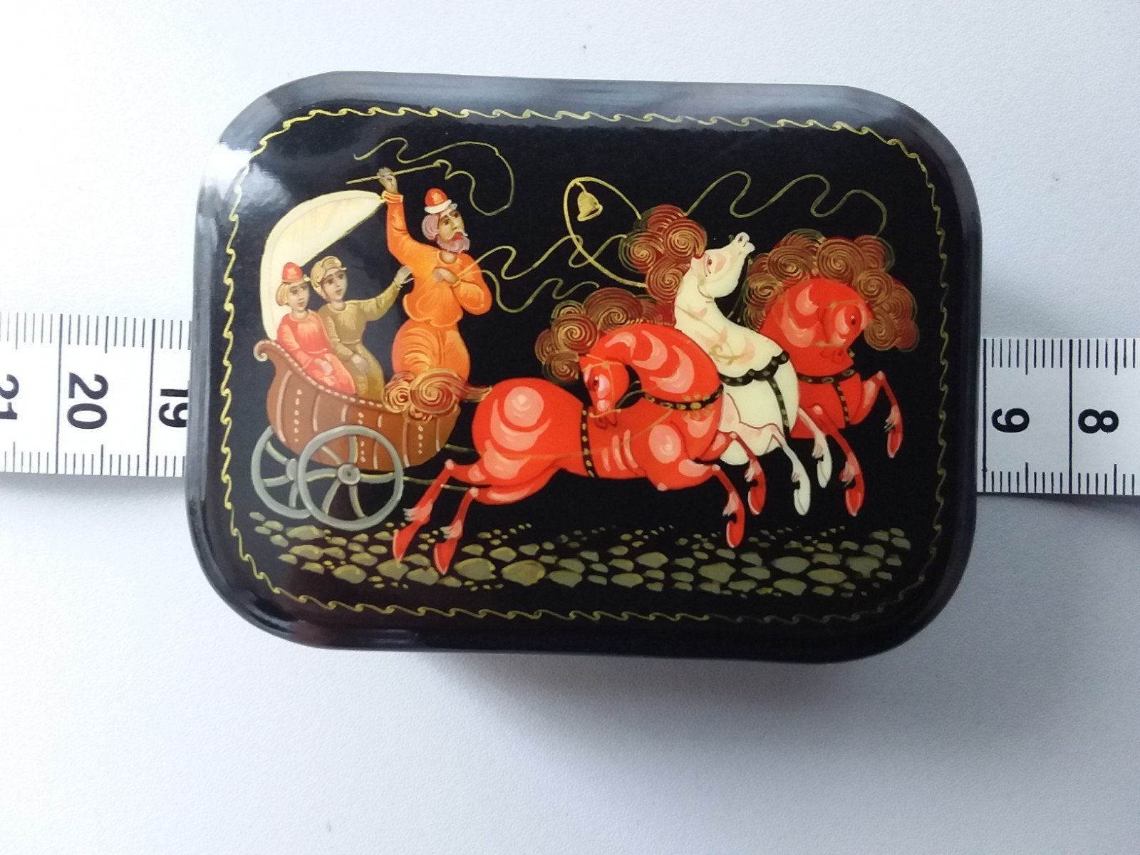 Russisch lakdoosje, Ophalen of Verzenden