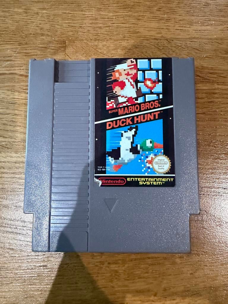Super Mario Bros. Duck Hunt NES game, 1 speler, Ophalen of Verzenden, Zo goed als nieuw, Vanaf 3 jaar