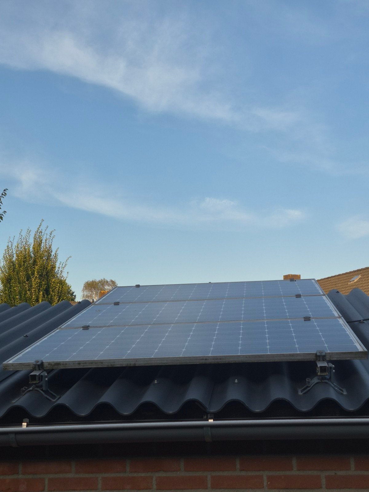 Zonnepanelen met Mastervolt omvormer en montage, Ophalen, Gebruikt, Compleet systeem, 200 wattpiek of meer