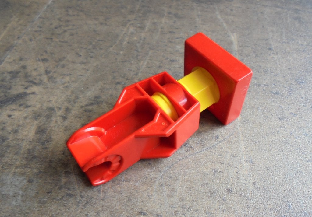 Lego Duplo Toolo Arm Turning with Clip End (zie foto's), Ophalen of Verzenden, Gebruikt, Losse stenen, Duplo