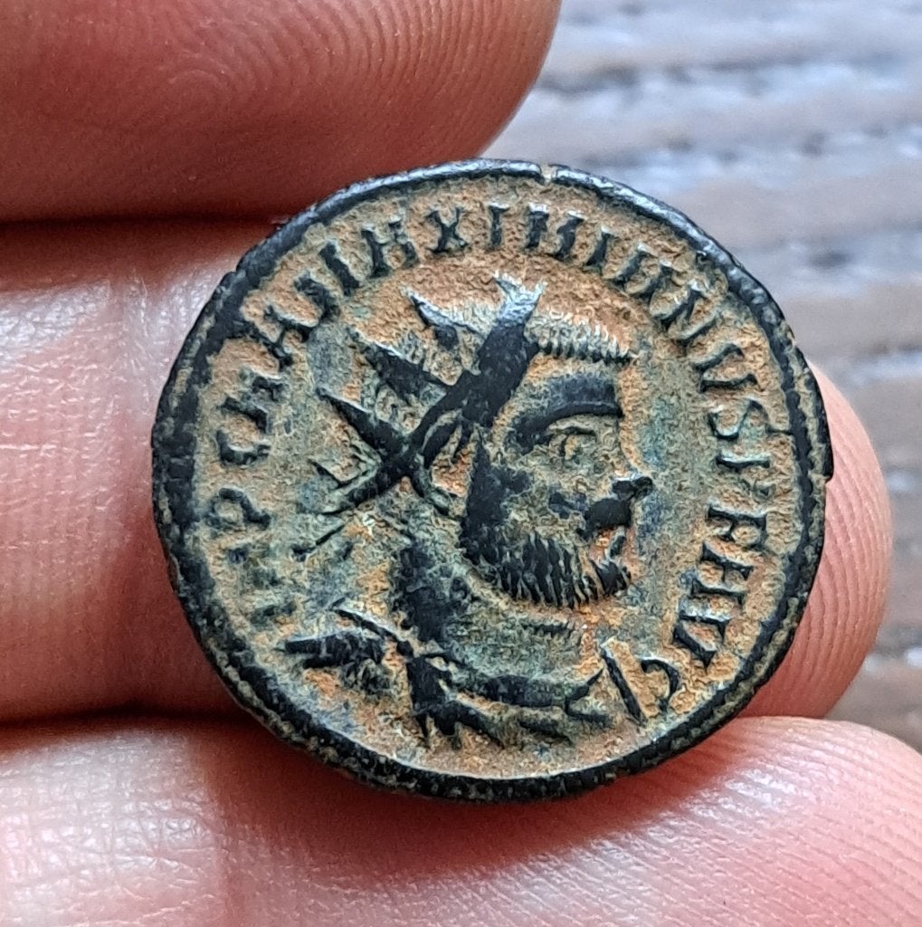 Maximianus Hercules - Concordia Militum, Ophalen of Verzenden, Overige landen, Losse munt