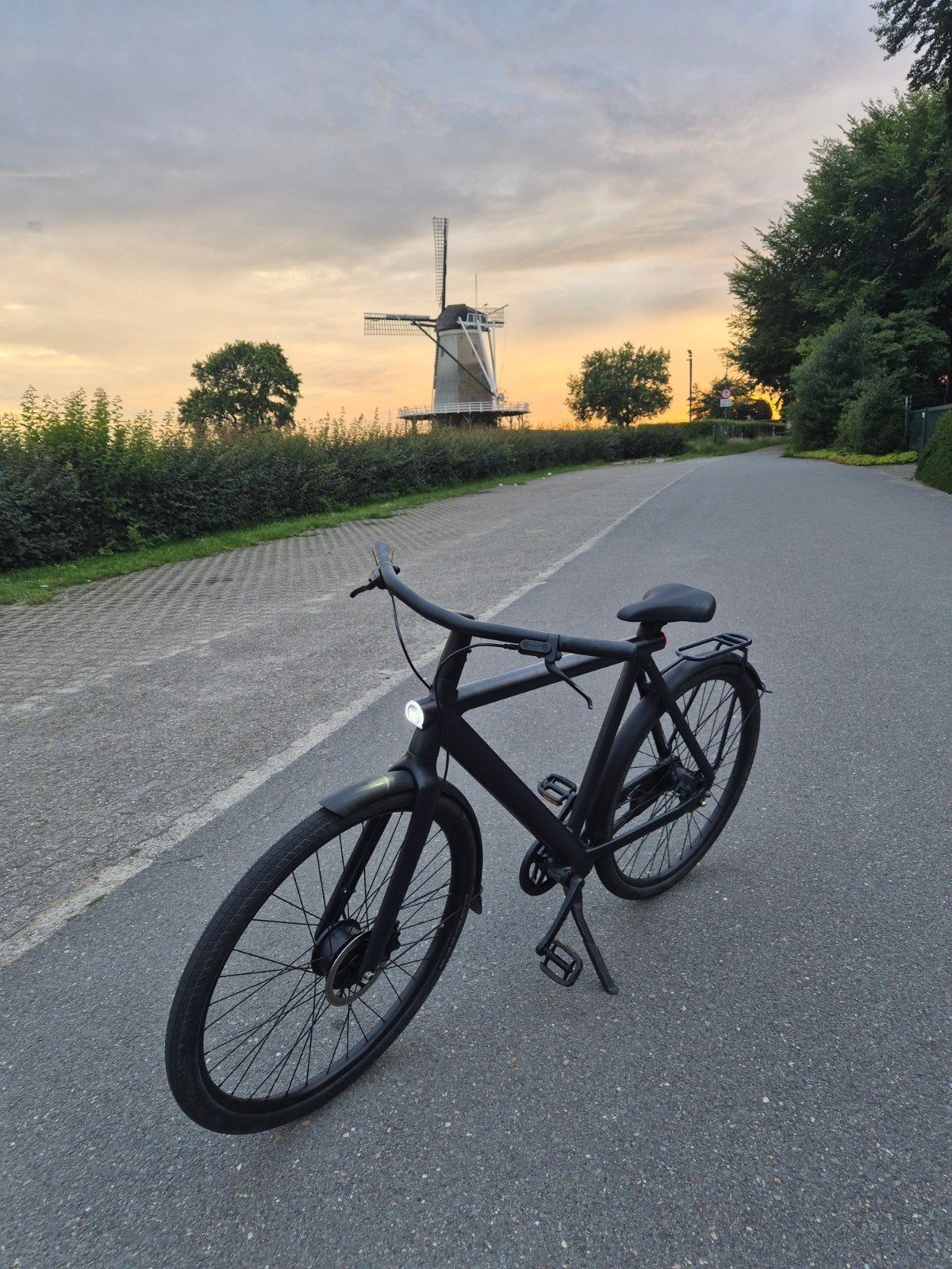 VanMoof S3 met oplader en toolbox en app, Ophalen
