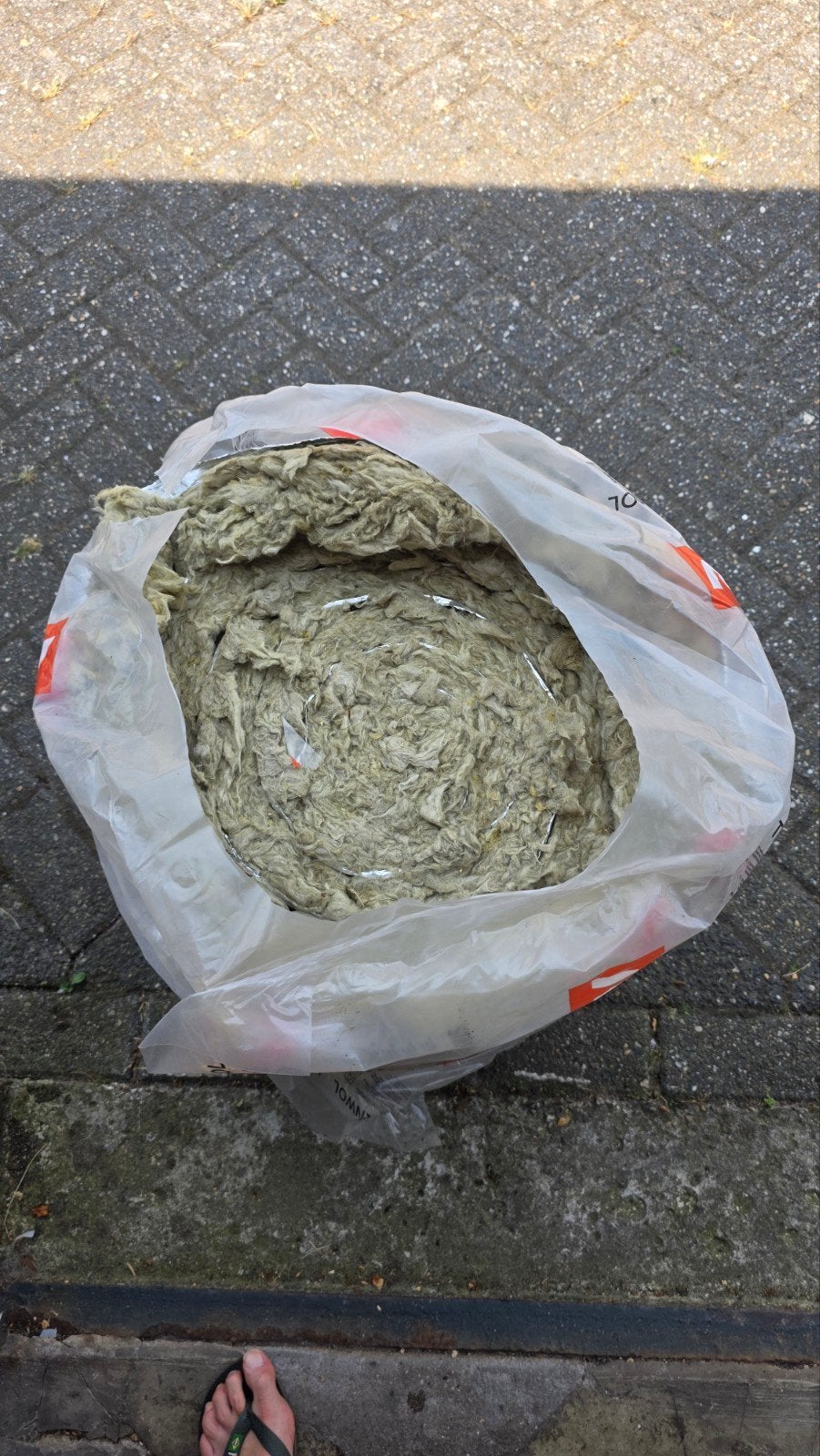 Rockwool Rol Isolatiemateriaal, Ophalen