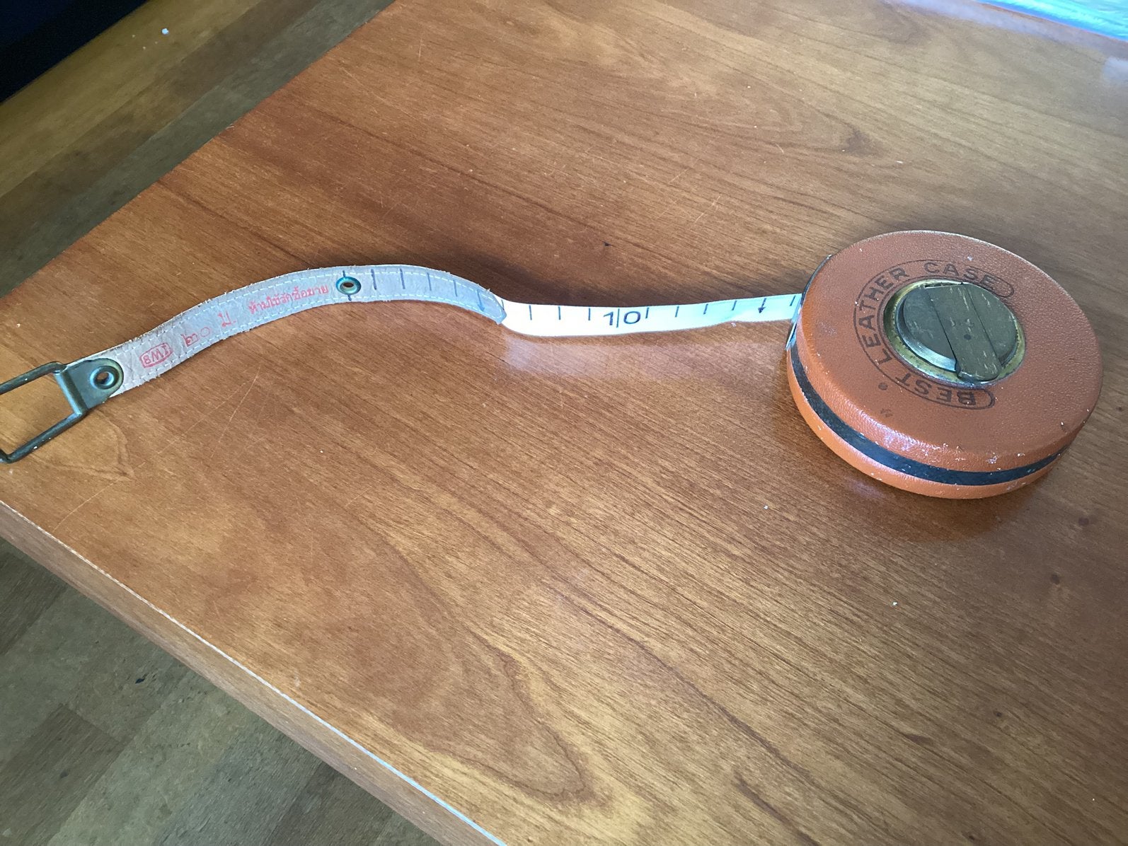 vintage leren BMI, 5m, Jaren ‘50 (mooie staat), Ophalen of Verzenden