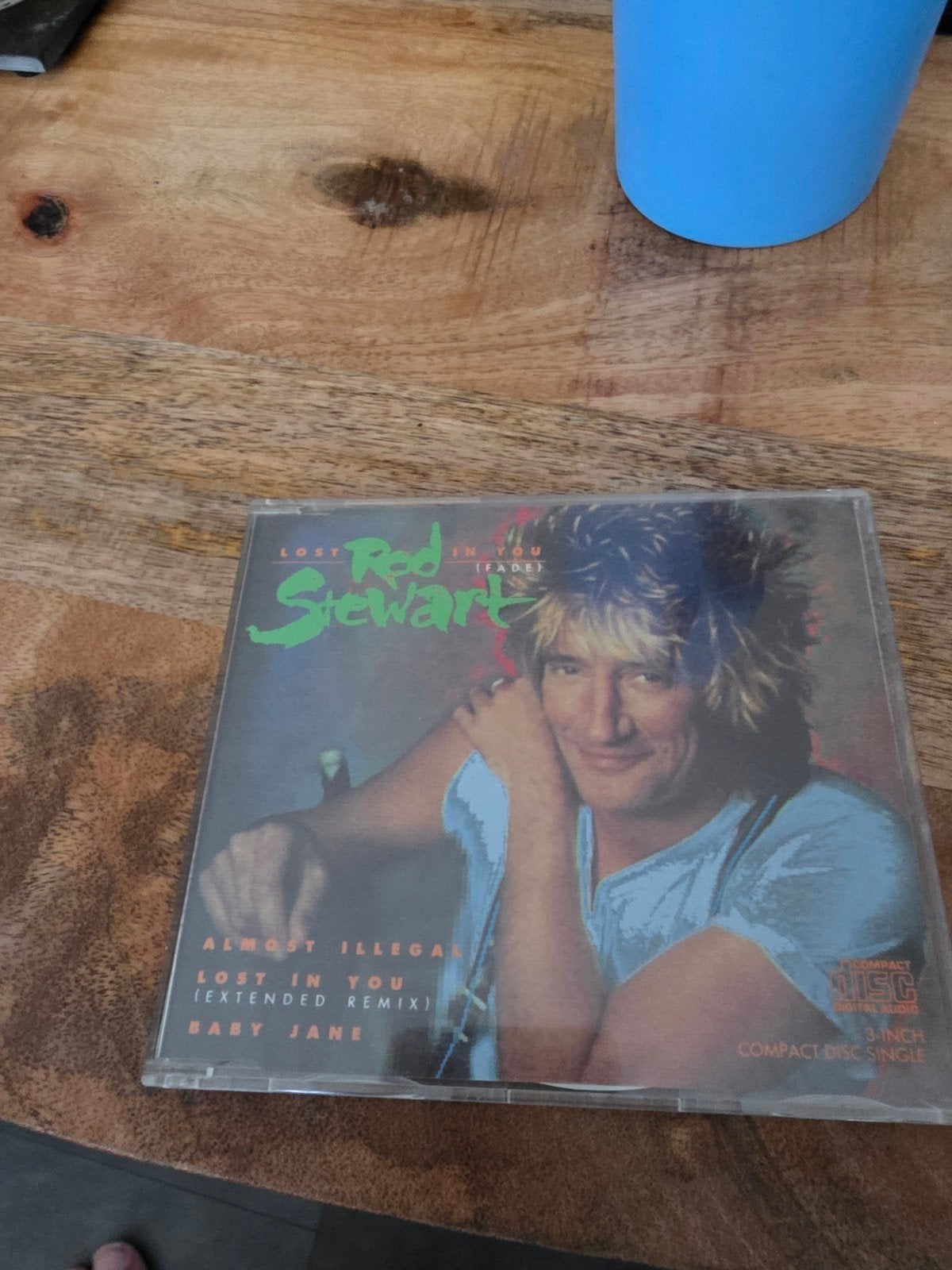 Rod Stewart - Lost in You CD Single (1988), Gebruikt, Pop, Ophalen of Verzenden, Single